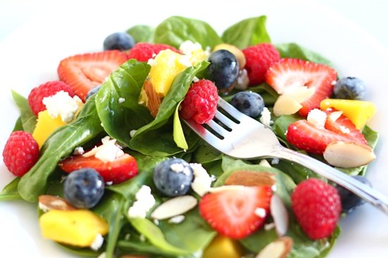 spinach-fruit-salad